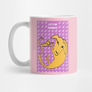 Let's Be Friends! Mug